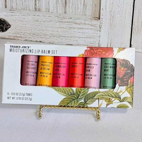 NIB Trader Joe's Moisturizing Lip Balm Set - Picture 1 of 4